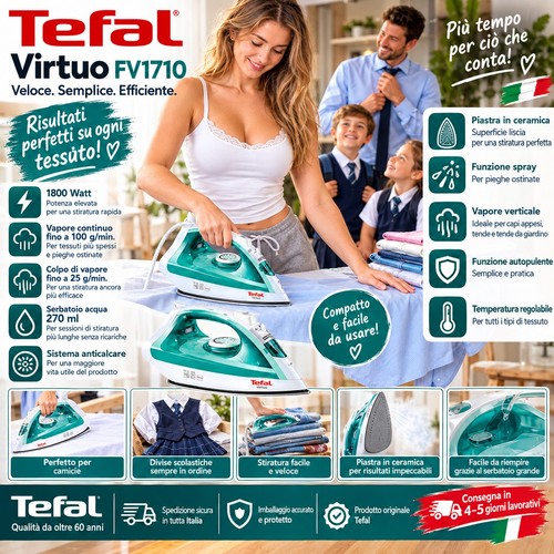 Tefal virtuo fv1710 ferro - virtuo,