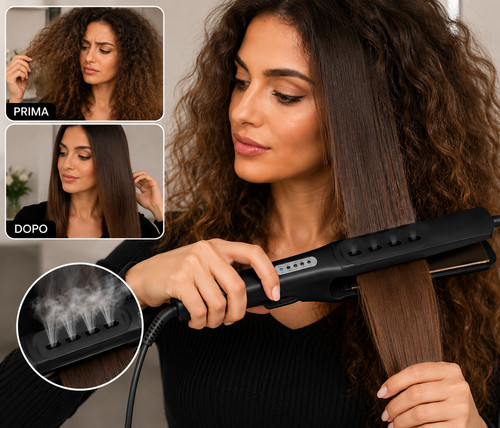 Piastra vapore per capelli - per,